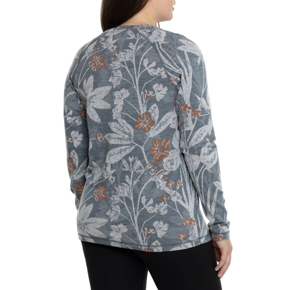 NEW SmartWool women Classic Thermal Base Layer Top -Merino Wool, Long Sleeve 253 - Picture 3 of 4